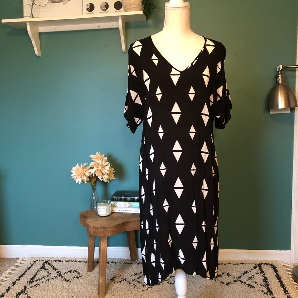 Geo Print Maxi